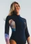Dámský neoprén 2/2 mm PROLIMIT Shorty Front V-Zip - Grey/Silver - Dámská Velikost: L