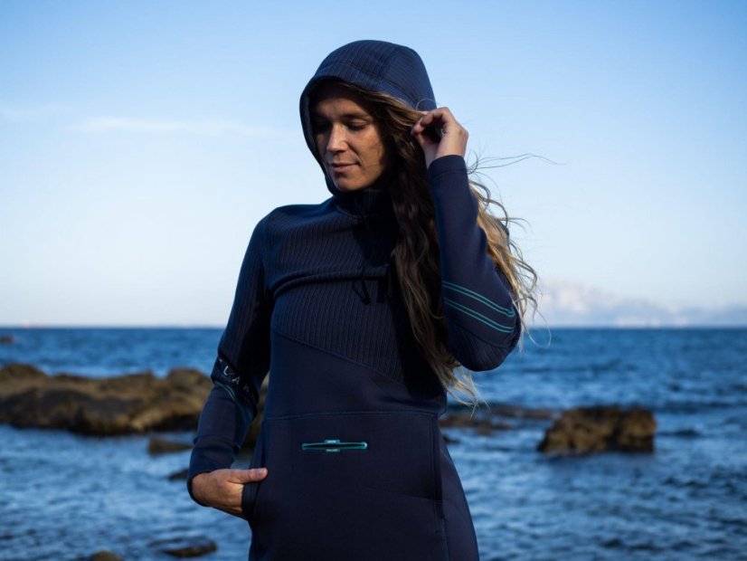Neoprene Loosefit Hoodie PROLIMIT Flare - navy