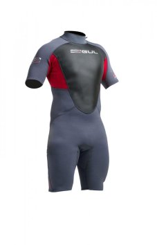 GUL '16 Response Short 3/2mm Wetsuit RE3319 - red