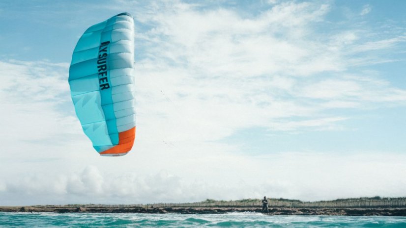 Kite set FLYSURFER Hybrid2 + Stage2 kiteboard + bar