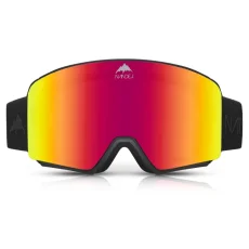 Snow glasses NANDEJ Mount - Black/red