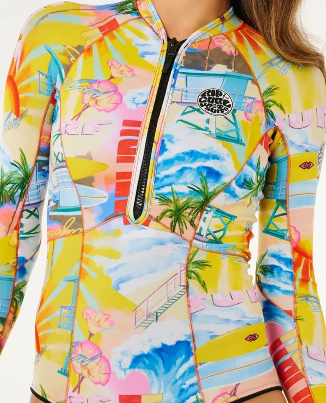 RIP CURL G-Bomb LS Springsuit 1,5 mm Women's Wetsuit - multi