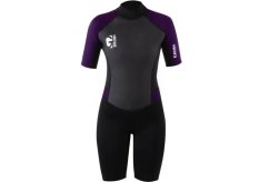 Detský neoprén 3 mm GUL G-Force Shortie GF3307 - fialový