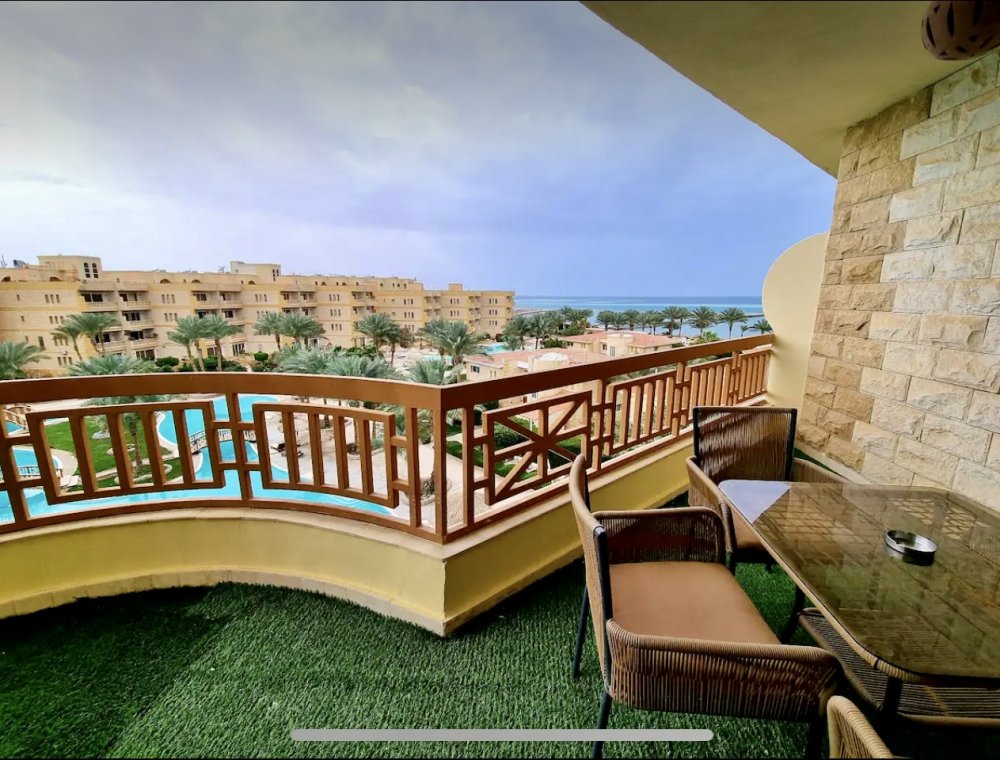 Hurghada - apartment Vintage F173A - balcony