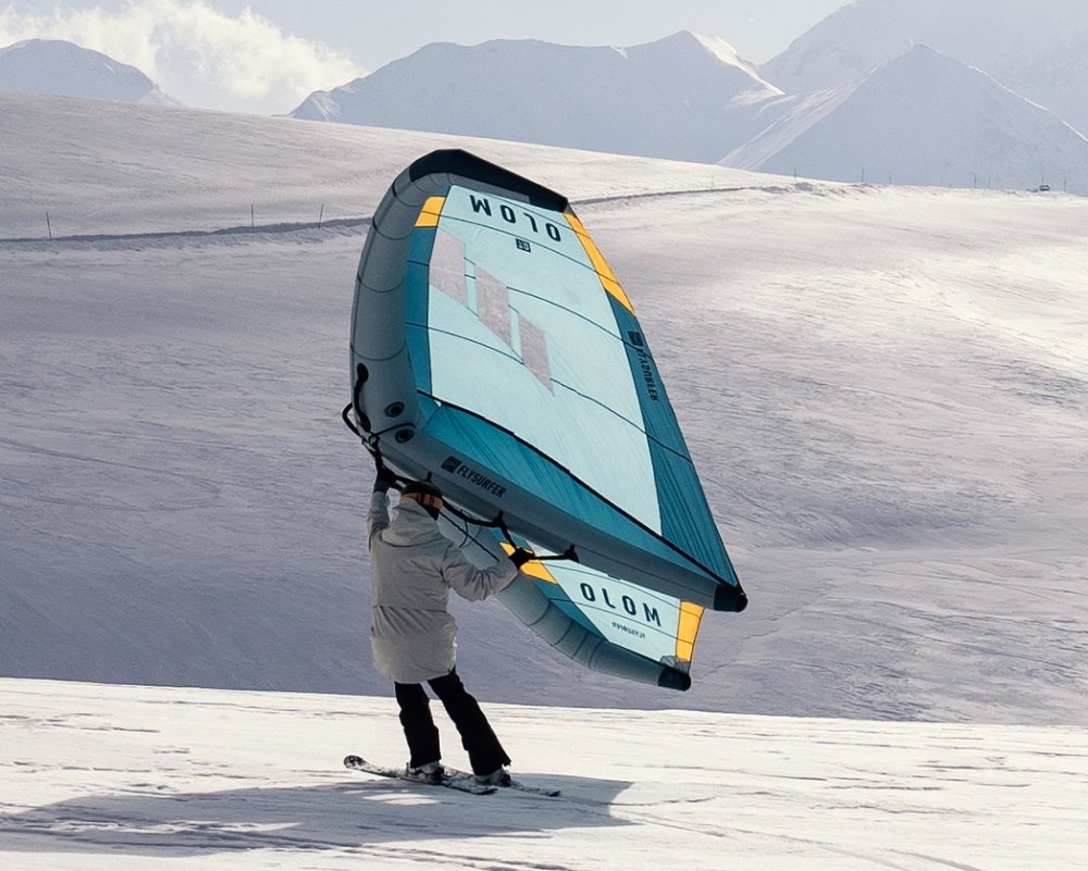 Jak vybrat wing - Flysurfer Mojo na sněhu