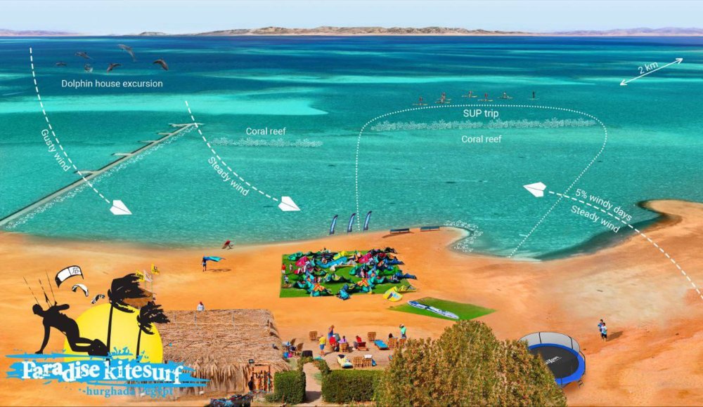 Paradise KiteSurf Red Sea Egypt - our base