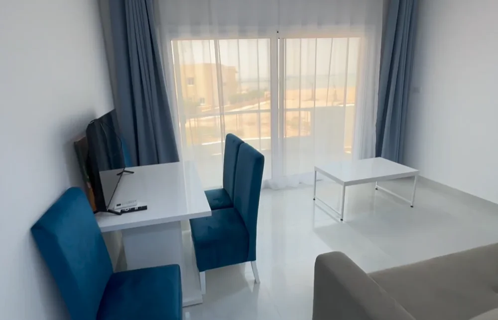 Kellys Villa - ubytování pro kitery - turquoise obývací pokoj