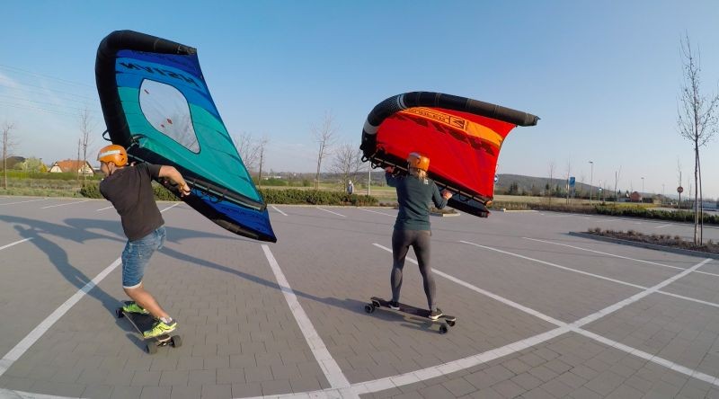 Jak vybrat wing - s longboardem