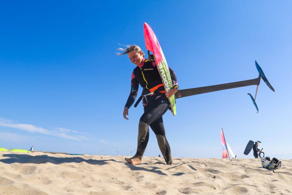Jak se stát závodníkem ve Formula Kite - závodní foil