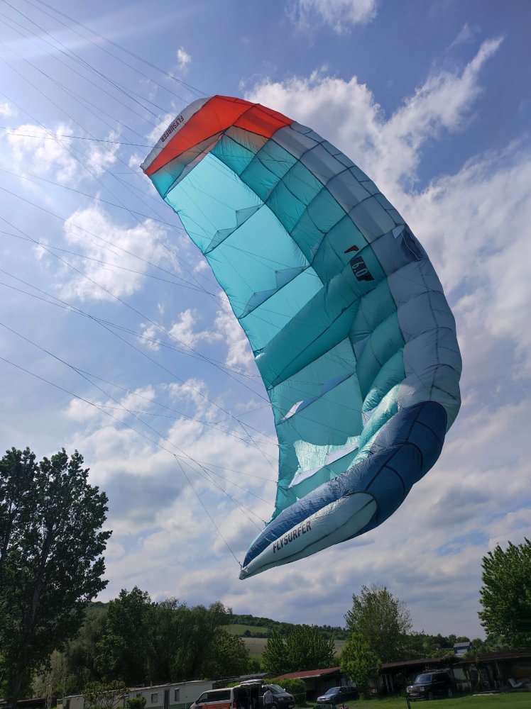 kite FLYSURFER Hybrid2 - konstrukce