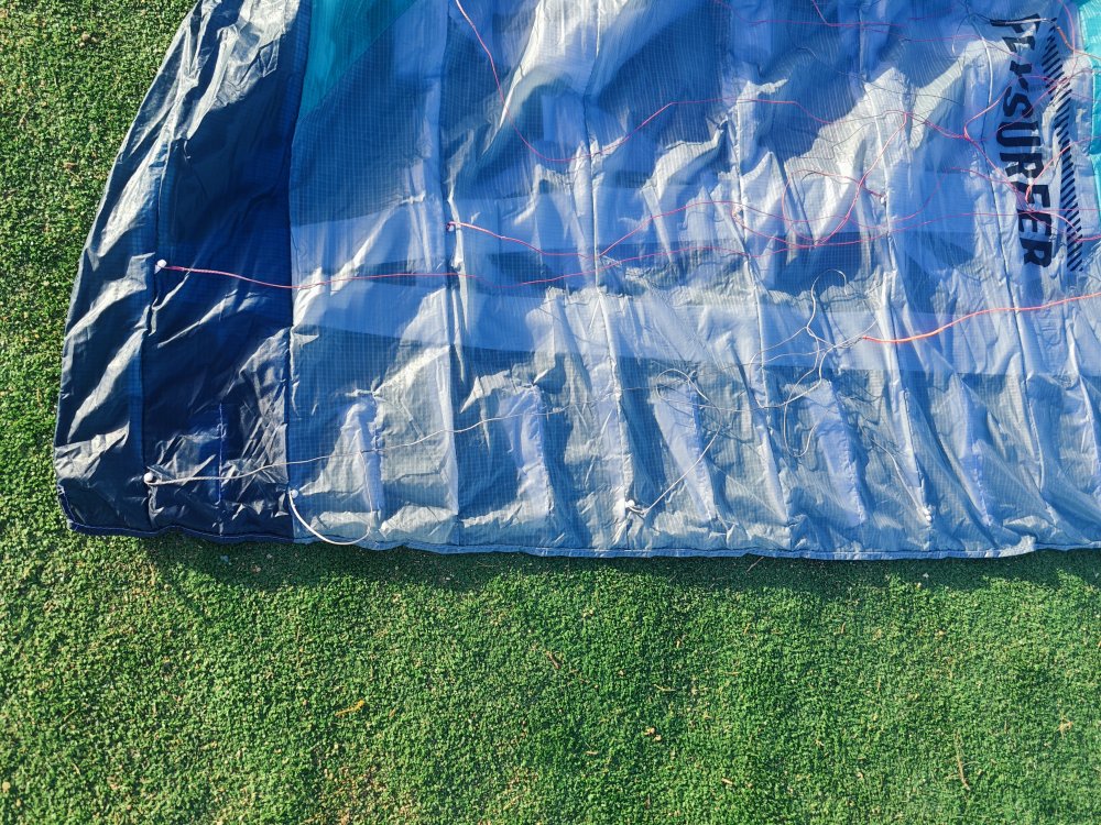 Test kitu FLYSURFER Sonic5 - extra žebra na uších