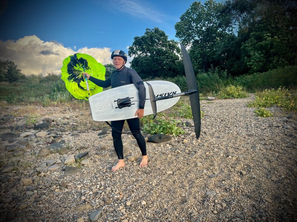Naish Chimera 2027 recenze - parawing