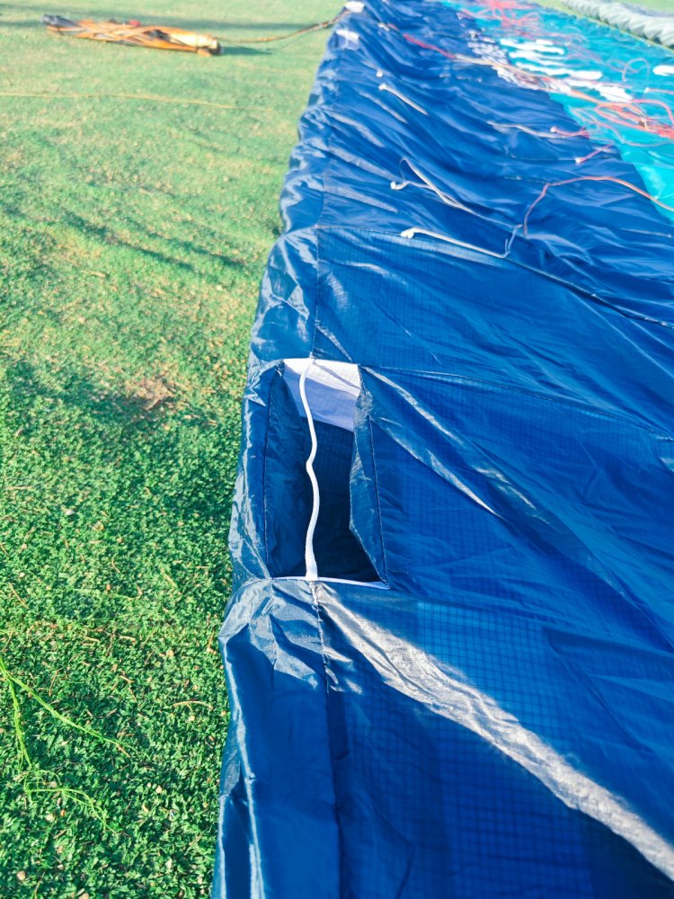 Test kitu FLYSURFER Sonic5 - air intake